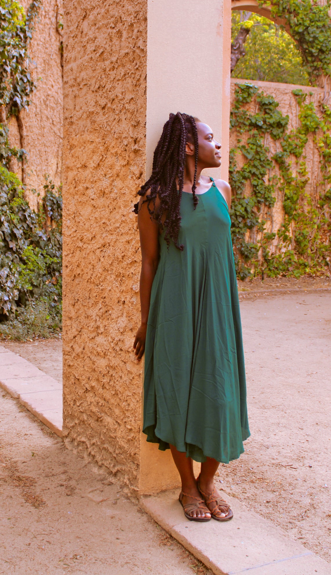 Vestido largo de verano amplio