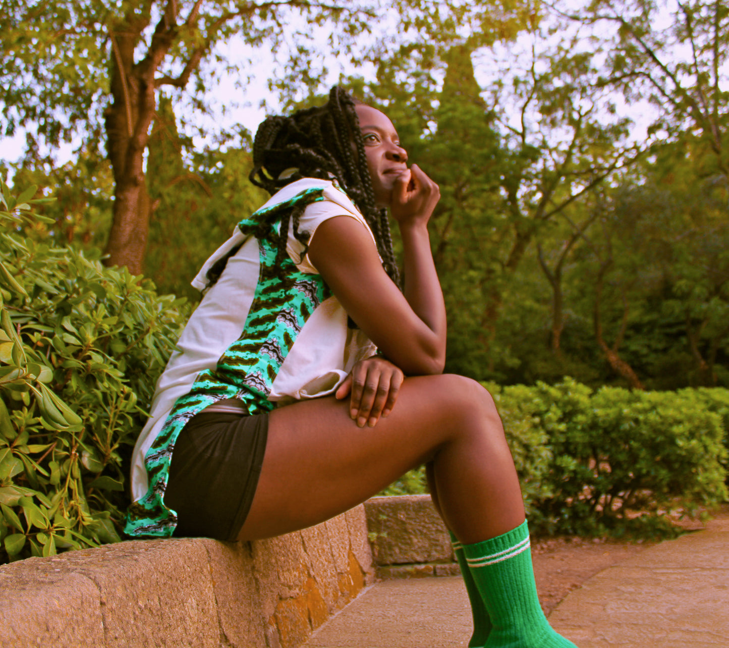 Sudadera y camisa vestido manga corta