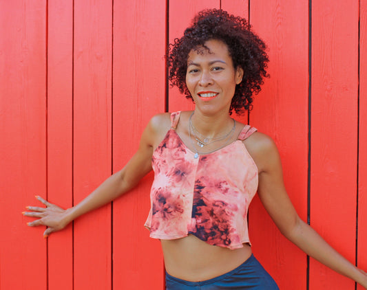 Top corto Tie Dye