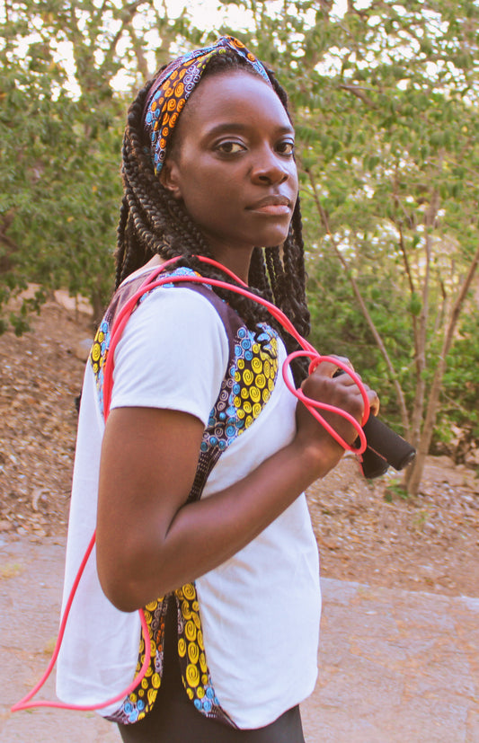 Camiseta de manga corta y Diadema