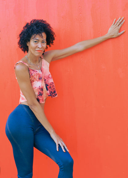Top corto Tie Dye