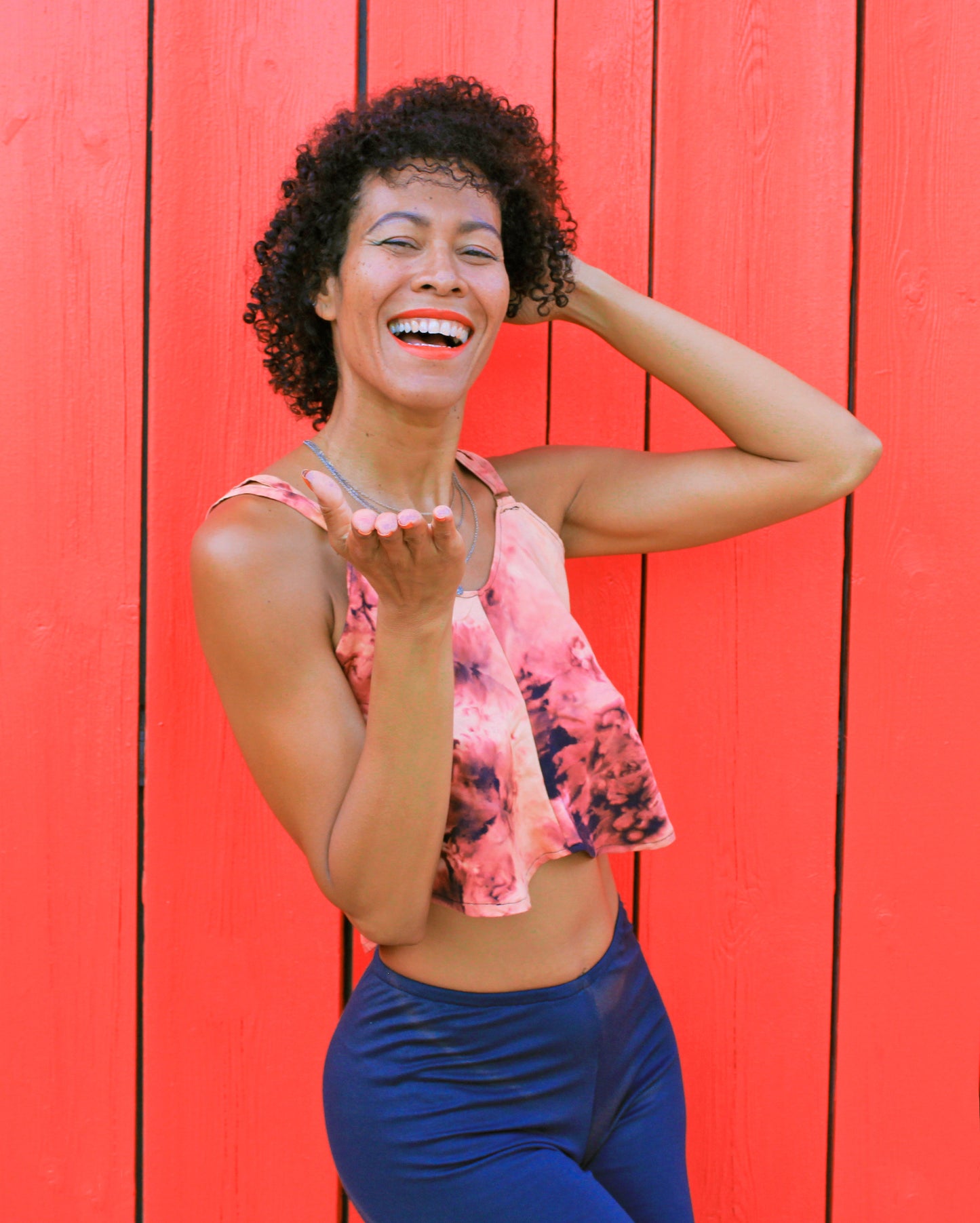 Top corto Tie Dye