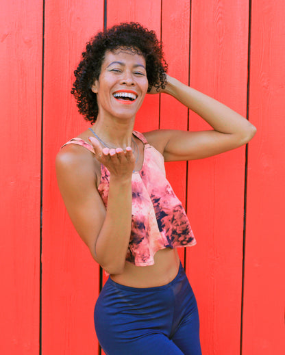 Top corto Tie Dye