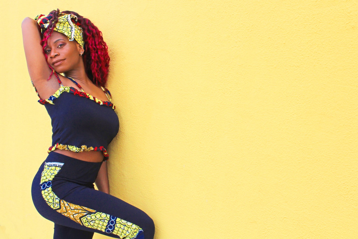 Conjunto Top, Leggins y Diadema
