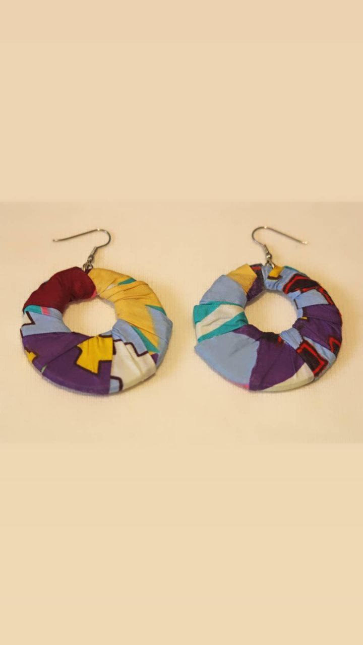 Pendientes Wax anchos medianos