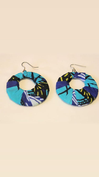 Pendientes Wax anchos medianos