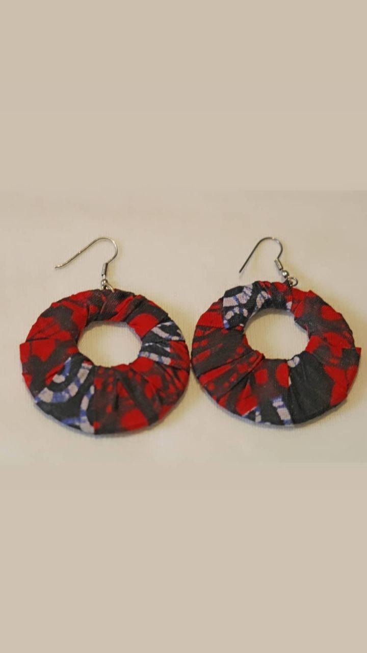 Pendientes Wax anchos medianos